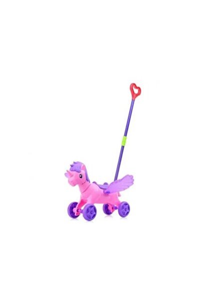 OEM Jucărie de împins, Unicorn, Sunete, Roz