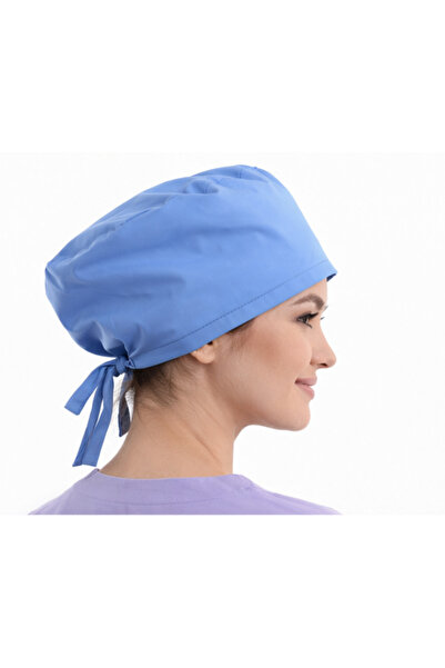 AYSİMA MEDİKAL Düz Renk Medikal Bone – %100 Pamuk – Terletmez – Ayarlanabilir – Unisex