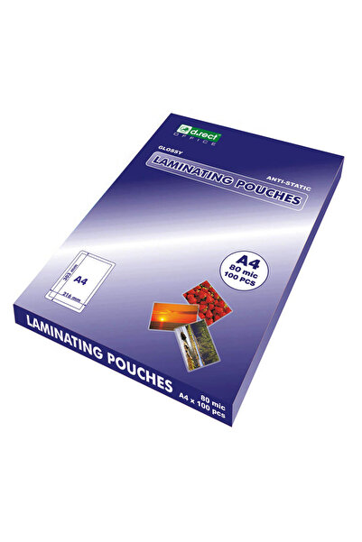 D.Rect Folie laminare A4 80 microni 100/top