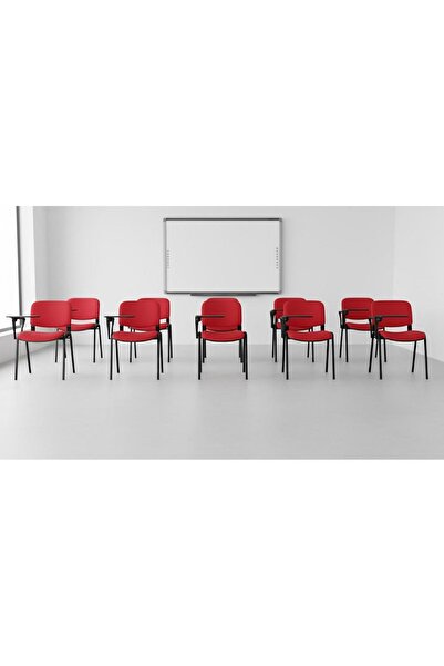 Ofisbazaar Form 2'li Yazı Tablalı Kolçaklı Sandalye – Toplantı, Eğitim ve Sem...