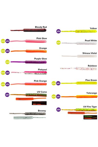 Fujin Baby Worm 5,2cm Floating LRF Silikonu