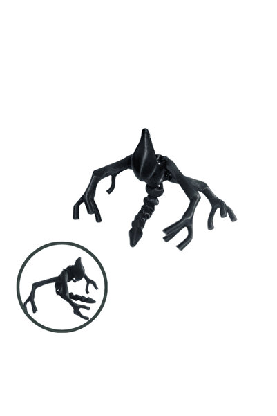 Lulu's Prints Figurina articulata tip Mind Flayer, Stranger Things, negru, pl...