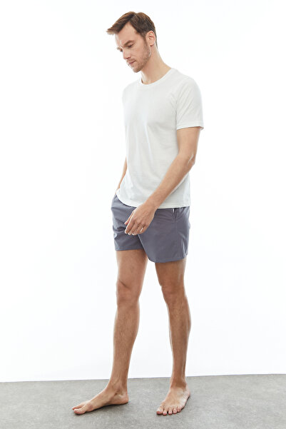 PAULMARK Men's Tie-Waist Swim Shorts