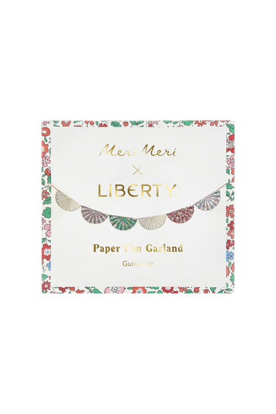 Meri Meri x Liberty - Yelpaze Garland