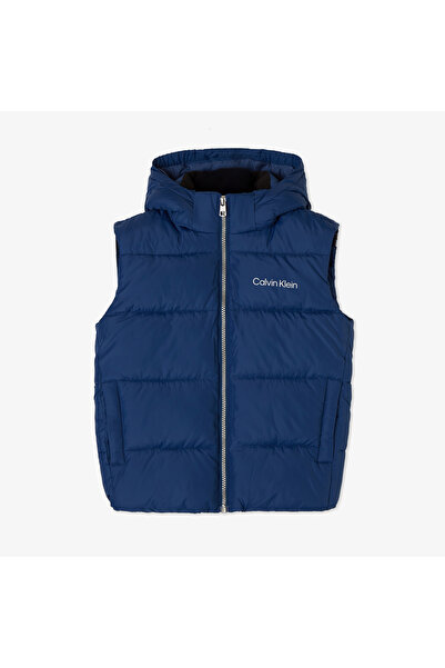 Calvin Klein Çocuk Mavi Yelek
