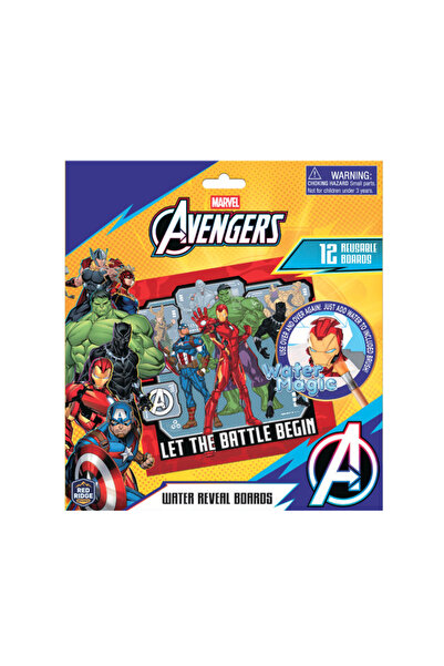 Marvel - Avengers Water Magic Reveal Boards - 12pcs