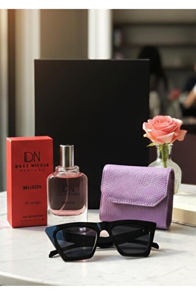 Duke Nickle Set de ochelari și portofel pentru parfumuri pentru femei, în cut...