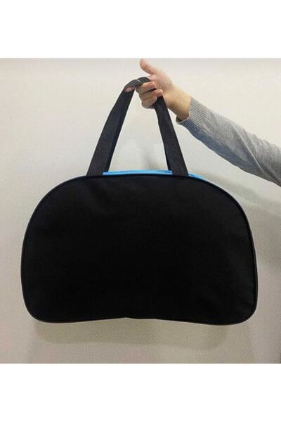YONCA OUTLET Unisex Siyah Günlük El Çantası – Fermuarlı, Hafif ve Geniş İç Ha...
