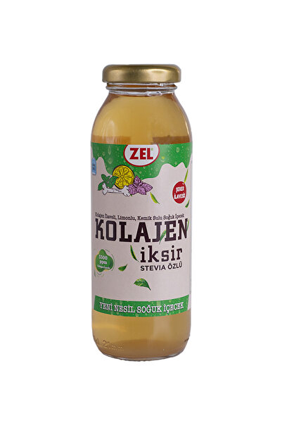 Zel Kolajen İksir 3 ADET 250 ml, Limonlu & Bitkisel Aromalı Fonksiyonel İçecek