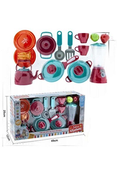 Toybox Realistic Kitchen Toy Set, Plastic Miniature Pretend Play, Perfect for...