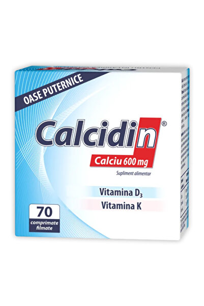 OEM Calcidin 600 mg - 70 comprimate - Zdrovit
