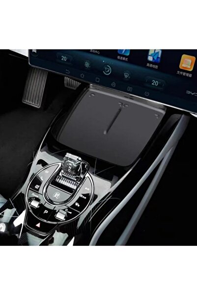 BYD Seal U Kablosuz Araç Şarj Cihazı Silikon Pedi - Siyah