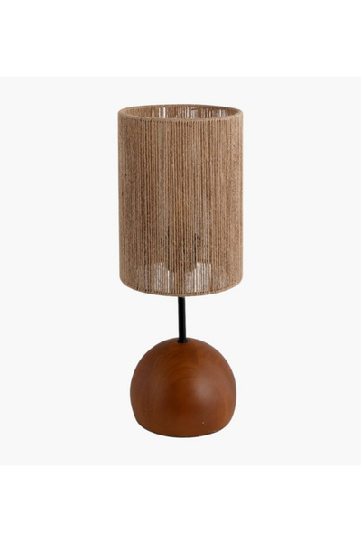 Generic Cheeto Wooden Table Lamp - 48 cm