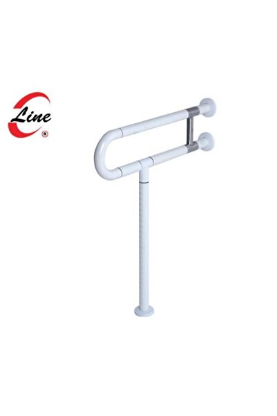 Saf Wall Mounted Aluminum Bath Support with Plastic Layer - Rust Resistant