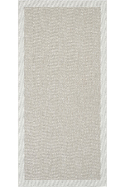 Cool Halı Easy Nunique Bej Krem Sisal Halı Kaymaz Taban Silinebilir Kolay Tem...