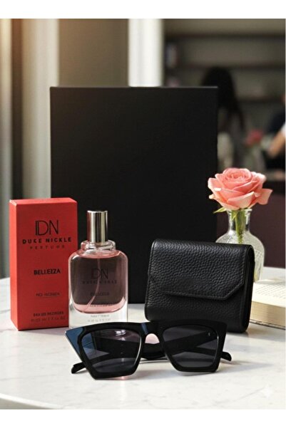 Duke Nickle Set de ochelari și portofel pentru parfumuri pentru femei, în cut...