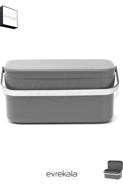 Brabantia Evrekala Tezgah Üstü Çöp Kutusu Mini Mutfak Çöp Kovası -Evrekala Ka...