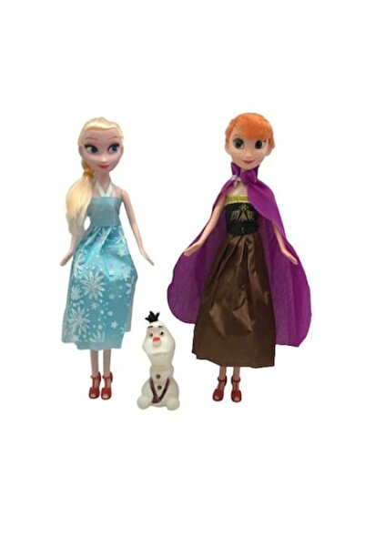 Frozen Dolls Set: Anna, Elsa, and Olaf 23 cm