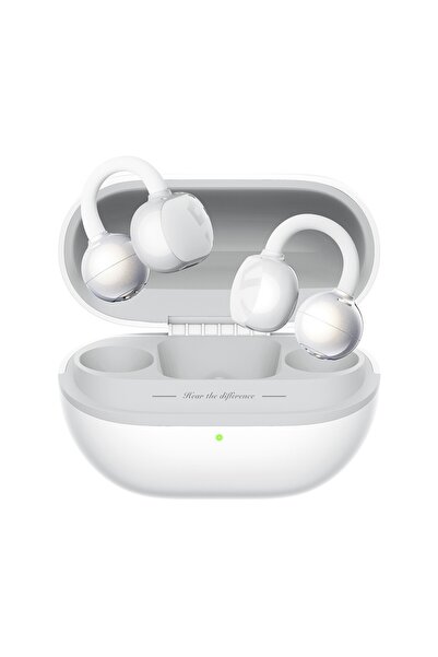 SoundPEATS POP Clip Open-Ear ENC OWS Bluetooth 5.4 Kablosuz Kulaklık Beyaz