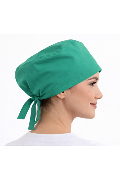 AYSİMA MEDİKAL Düz Renk Medikal Bone – %100 Pamuk – Terletmez – Ayarlanabilir – Unisex