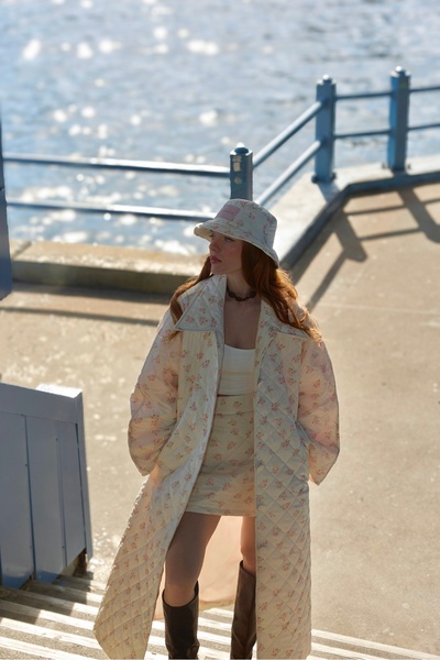 FLAINER Fairytale Peony Kiss Puff Kaban