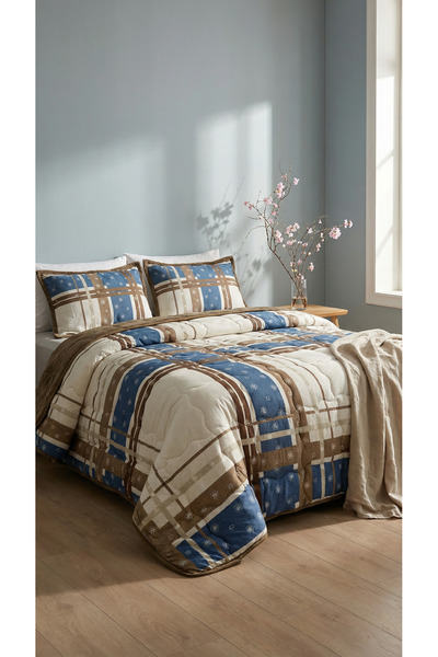 BELENAY Nordic Patterned Double Comforter Set