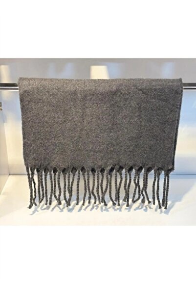 Bilmar Buklet Plain Shoulder Shawl with Tassels 75 X 185 cm