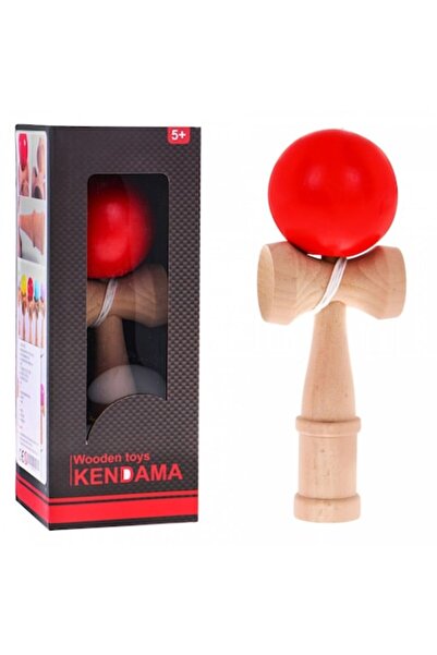 Ramiz Jucărie Kendama pentru copii, lemn, 5 ani+