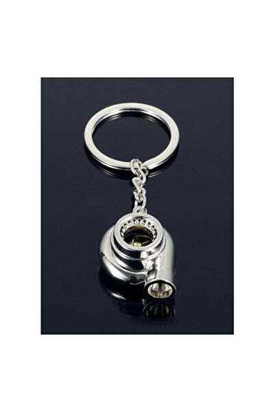 YONVEY سلسلة مفاتيح أوتو توربو (فضية)