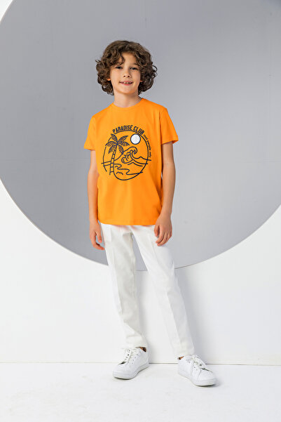 incity Boy's Summer Themed Basic T-Shirt-New Product