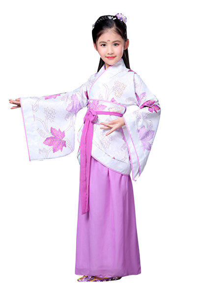 chuyaqisi فستان هانفو صيني جديد بتصميم كلاسيكي مستوحى من أزياء فتيات عهد أسرت...