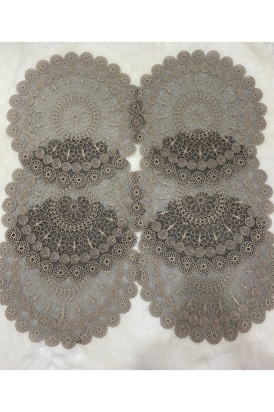 Anka 6 parça salon vitrin peçetesi