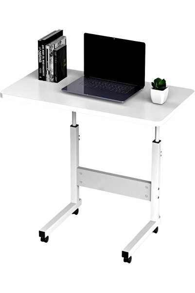 Generic طاولة كمبيوتر محمول قابلة للتعديل بعجلات - طاولة متحركة محمولة، إطار ...