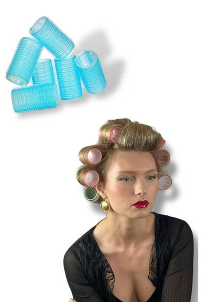 Vitastyle 6-Piece Velcro Hair Roller Set/Hair Roller/Velcro Hair Roller Set