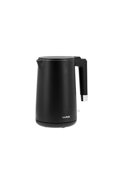 LUND Electric Kettle 2200 W, 1.5 l, black, cool touch