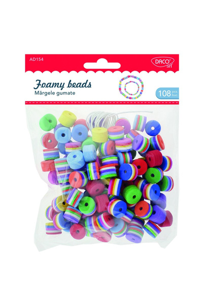 daço Accesorii craft - AD154 margele gumate spuma DACO