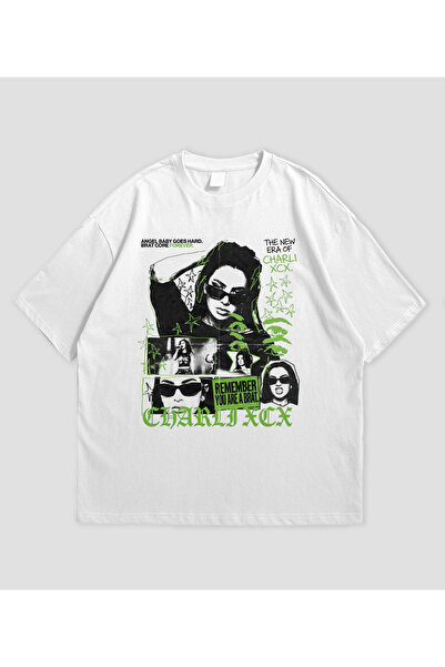 SVART WEAR Charli XCX Brat з принтом Oversize Unisex T-Shirt