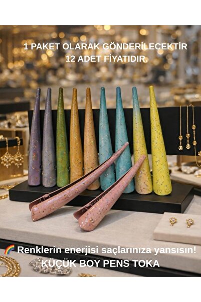 SOFT KÜÇÜK BOY DESENLİ PENS TOKA