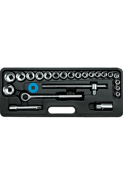Vorel Socket Wrench Set with Holder 1/2", 24 Pieces