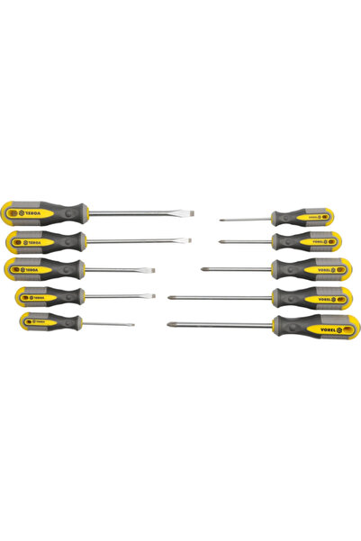 Vorel Set 10 Screwdrivers for Locksmithing