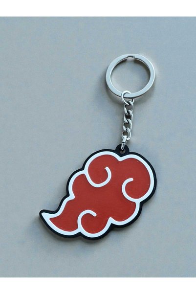 3D Layshop Set of 2: Naruto Akatsuki Cloud Keychain - Lover and Friend Combination
