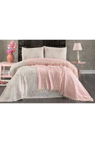 Elvira Home Collection Eh Angel 100% Cotton Double Pique Bed Sheet Set
