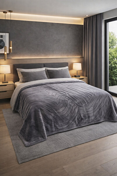 Home Çift kişilik merinos battaniye