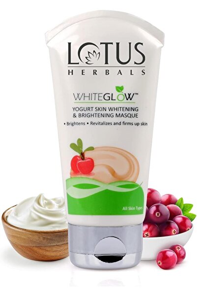Lotus WhiteGlow Yogurt Skin Whitening & Brightening Masque 80g, Face Mask