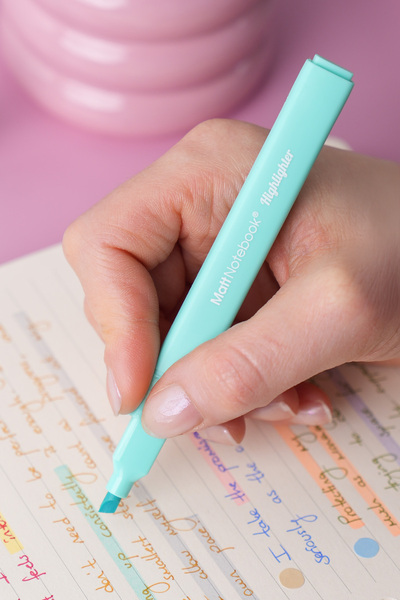 Matt Notebook 6'lı Highlighter Pastel Renk Fosforlu Kalem Seti