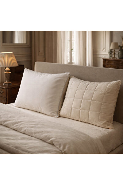 Penelope Çift Konfor Doğal & Serin Mix Yastık Seti
