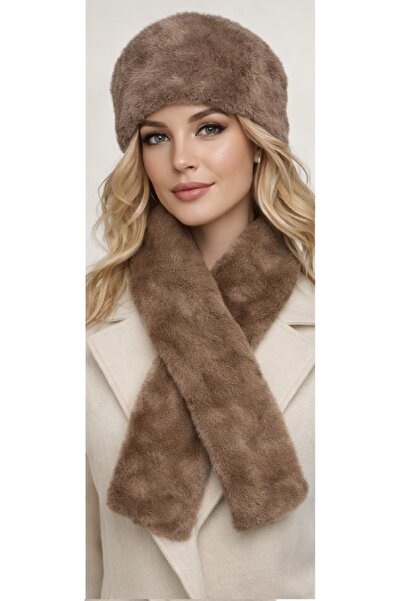 EKstore Plush Hat and Scarf Set of 2