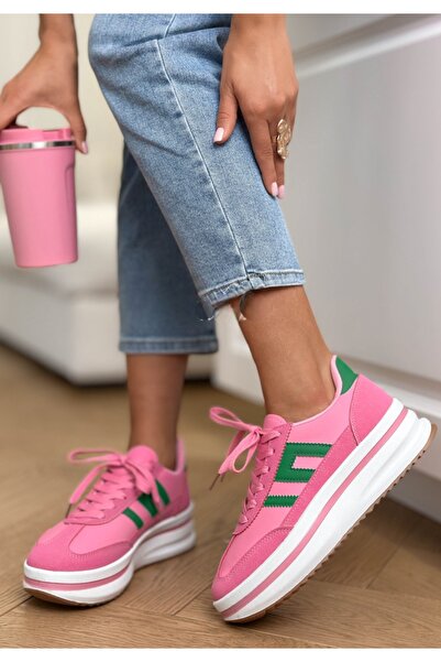 ADAMODA.RO Pantofi sport cu platformă pentru damă