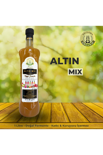 sirke günlüğüm organik Altın Mix