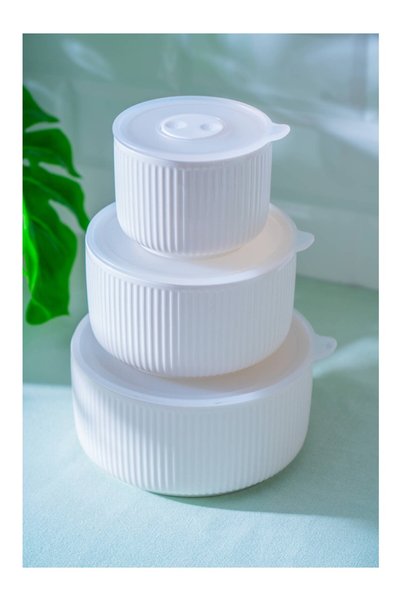 akdenizhome 💎   Pure Carmen Covered Porcelain 6-Piece Storage and Presentati...